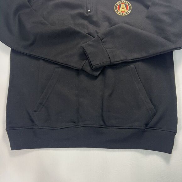 Atlanta United FC Majestic 1X Plus Size Women's 1/4-Zip Pullover Sweatshirt NWT - Picture 7 of 11